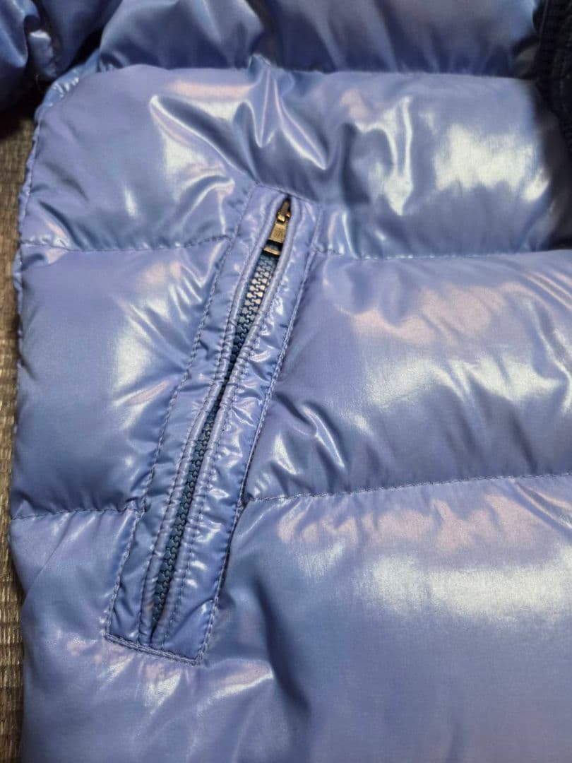 美品　MONCLER MAYA ダウン 0　モンクレールマヤ　ブルー