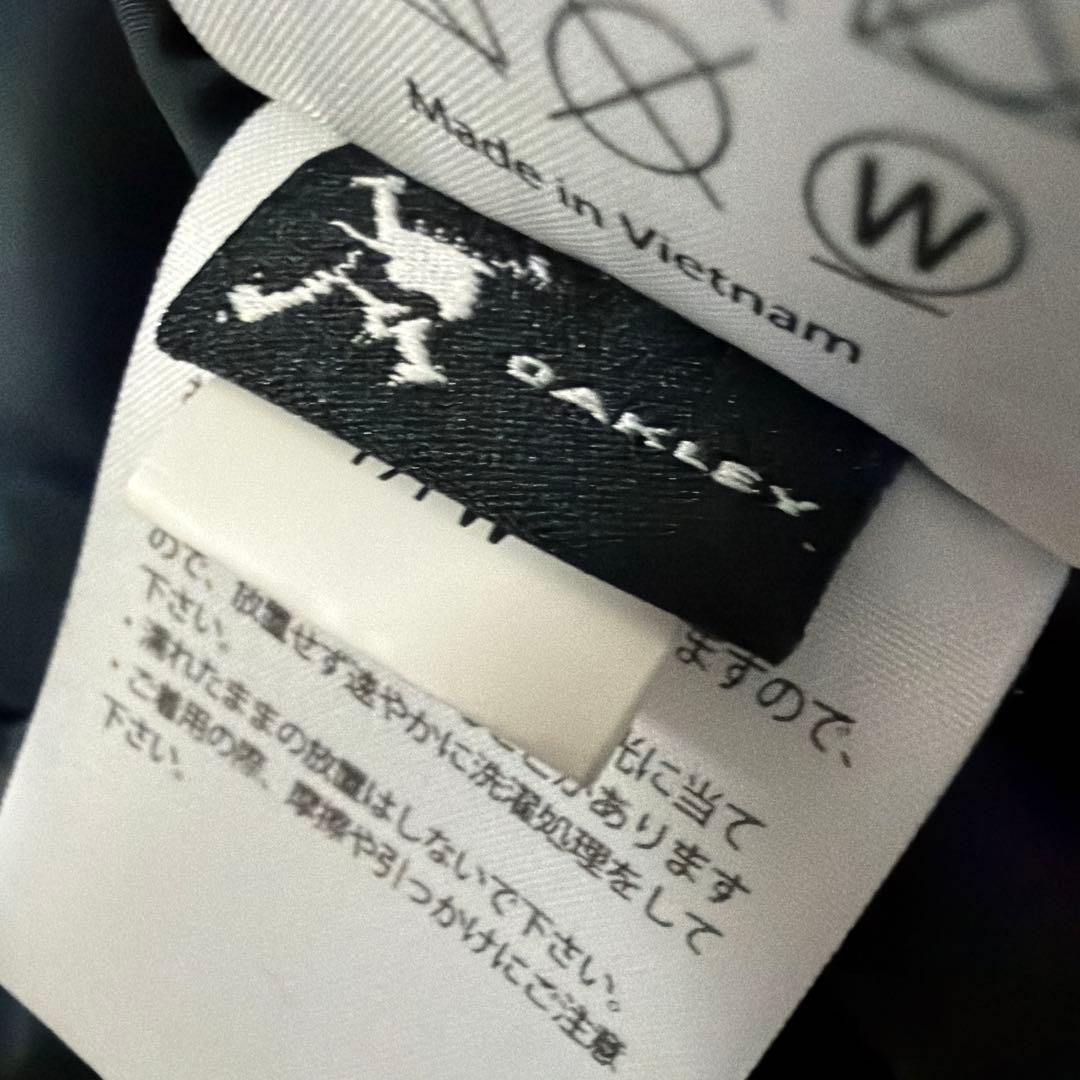 オークリー　ゴルフ　スカル　ダウンジャケット　ブラック　M