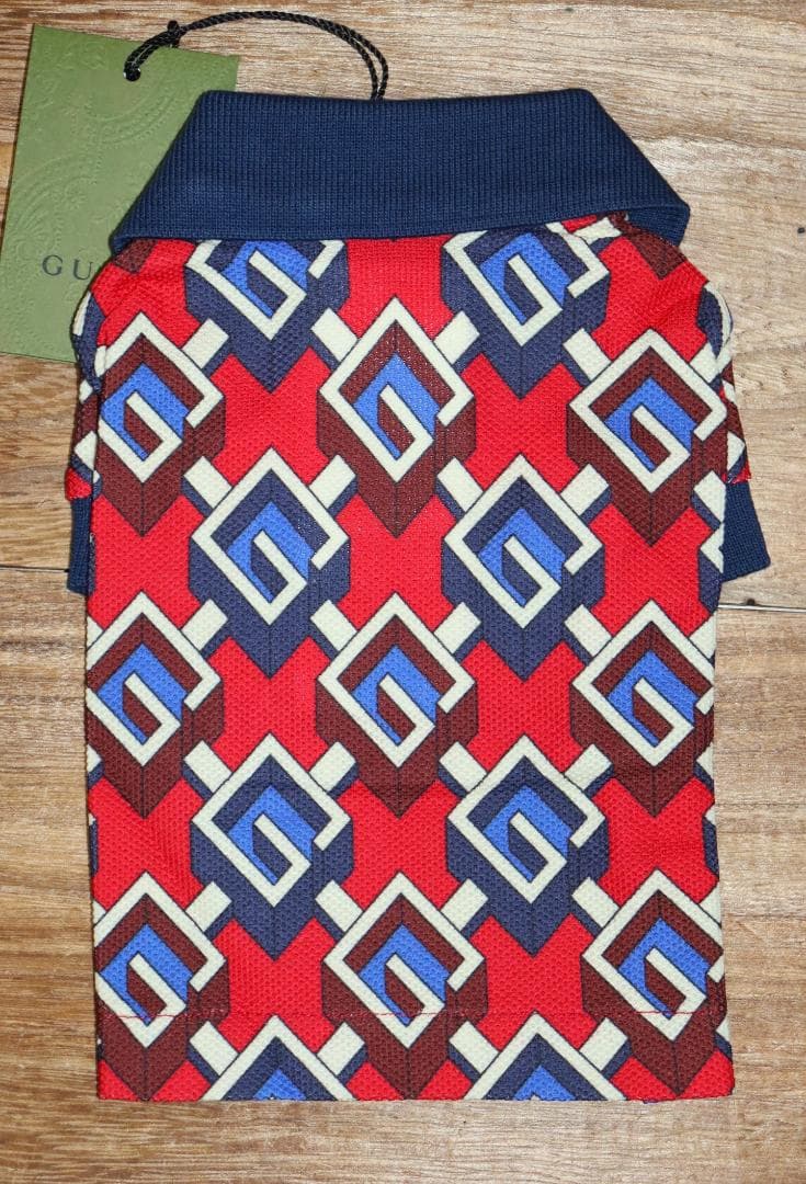 新品 GUCCI ペットコレクション モノグラムシャツ (XXS) Ⓗ