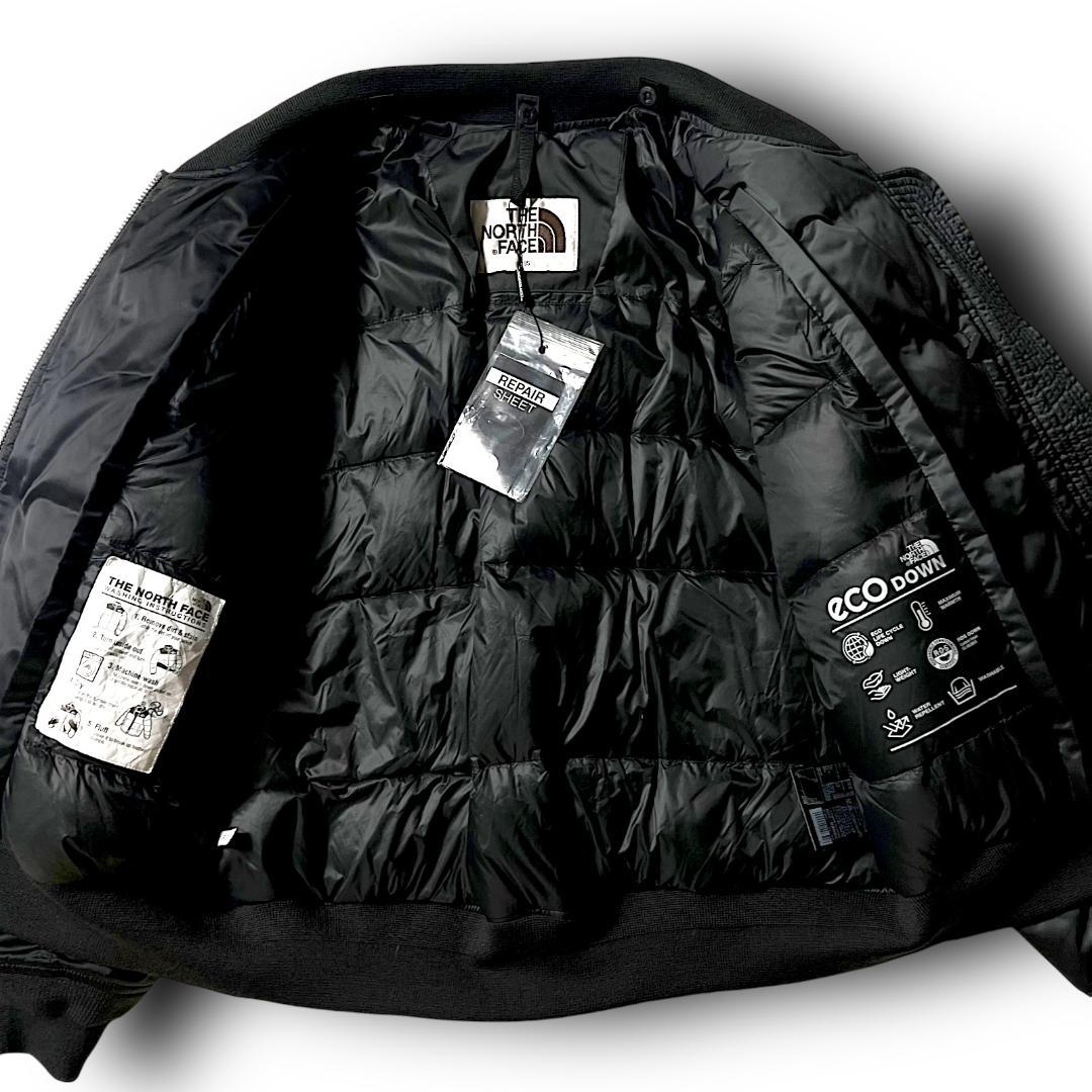 M ノースフェイス KULANE DOWN BOMBER ダウンジャケット 濃灰