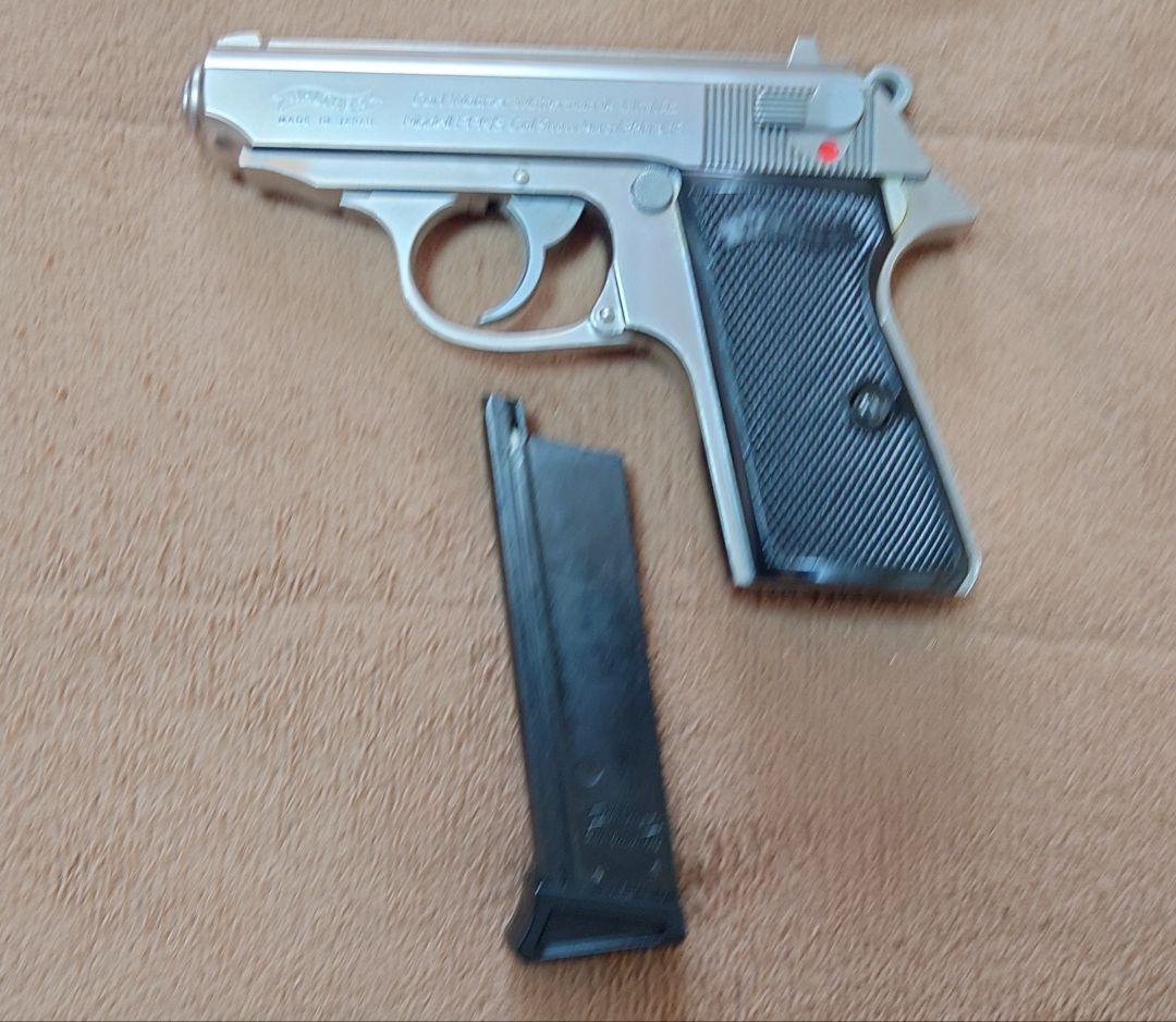 【超美品】マルゼン　ワルサーPPK/S ガスガン　(ジャンク)