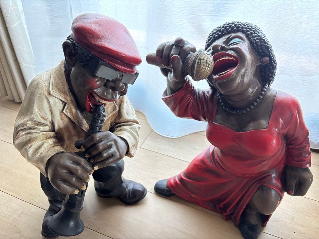 ジャズミュージシャン フィギュアセット　男性、女性