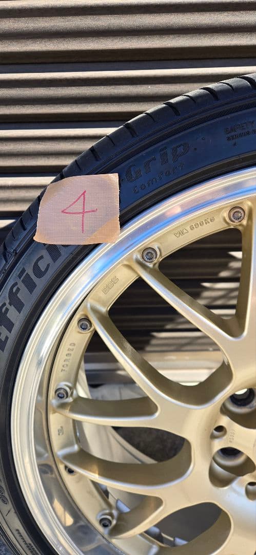 BBS RS-GT 18インチ 4本セット マックガード付き 86プリウスCT