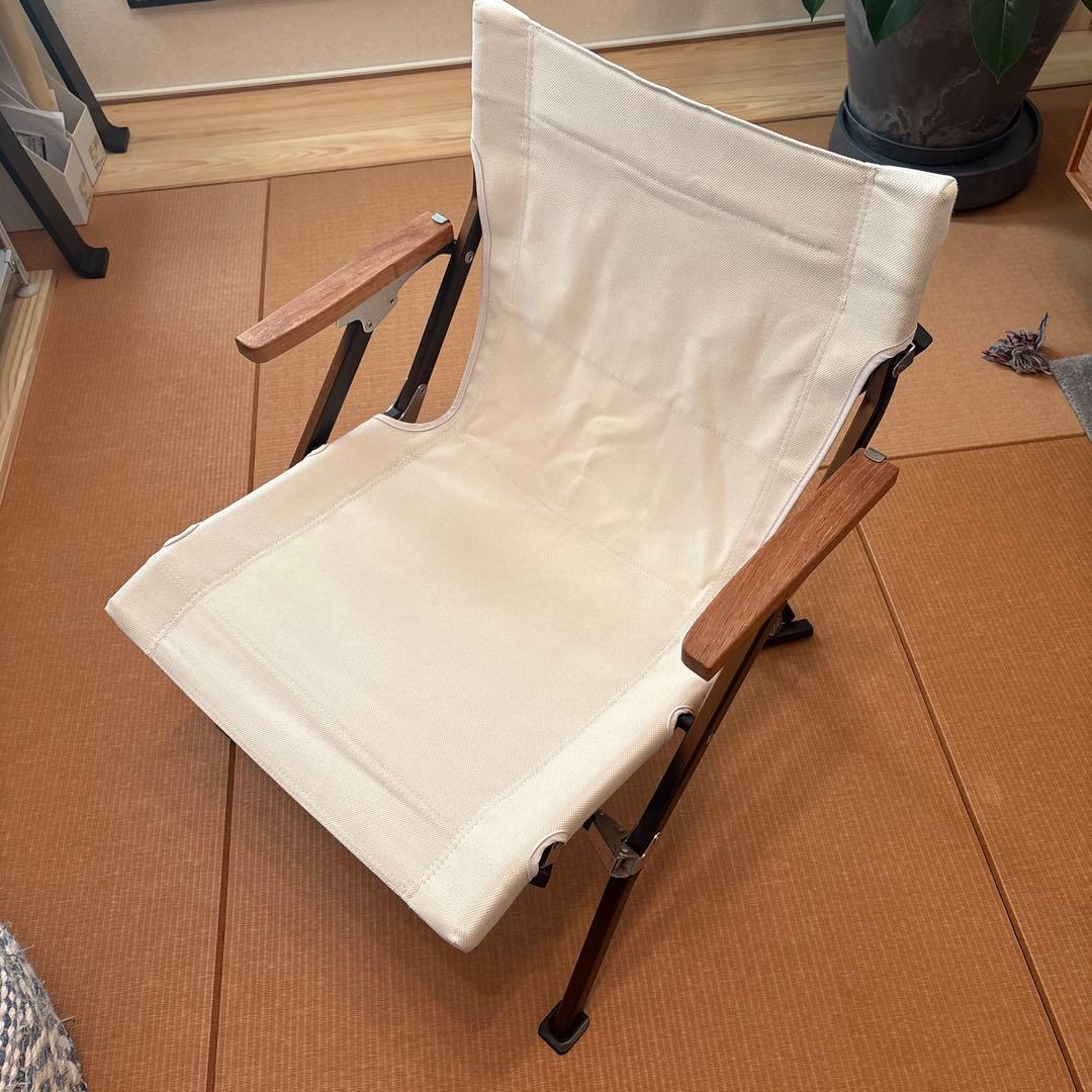 スノーピーク ローチェア ショート アイボリー