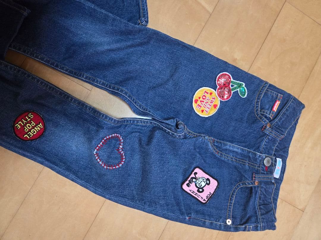 エンジェルブルー デニム 子供服
