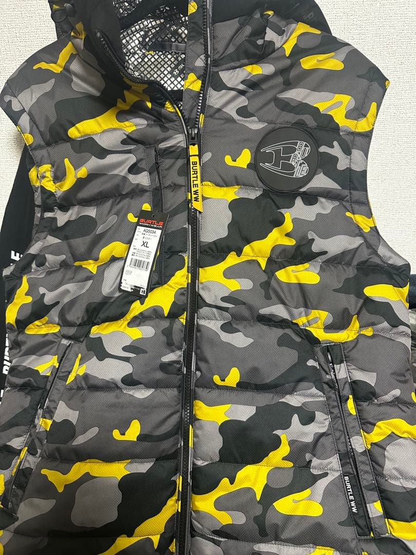 BURTLE(バートル)防寒フーディベストAG5034限定カラー　XLサイズ