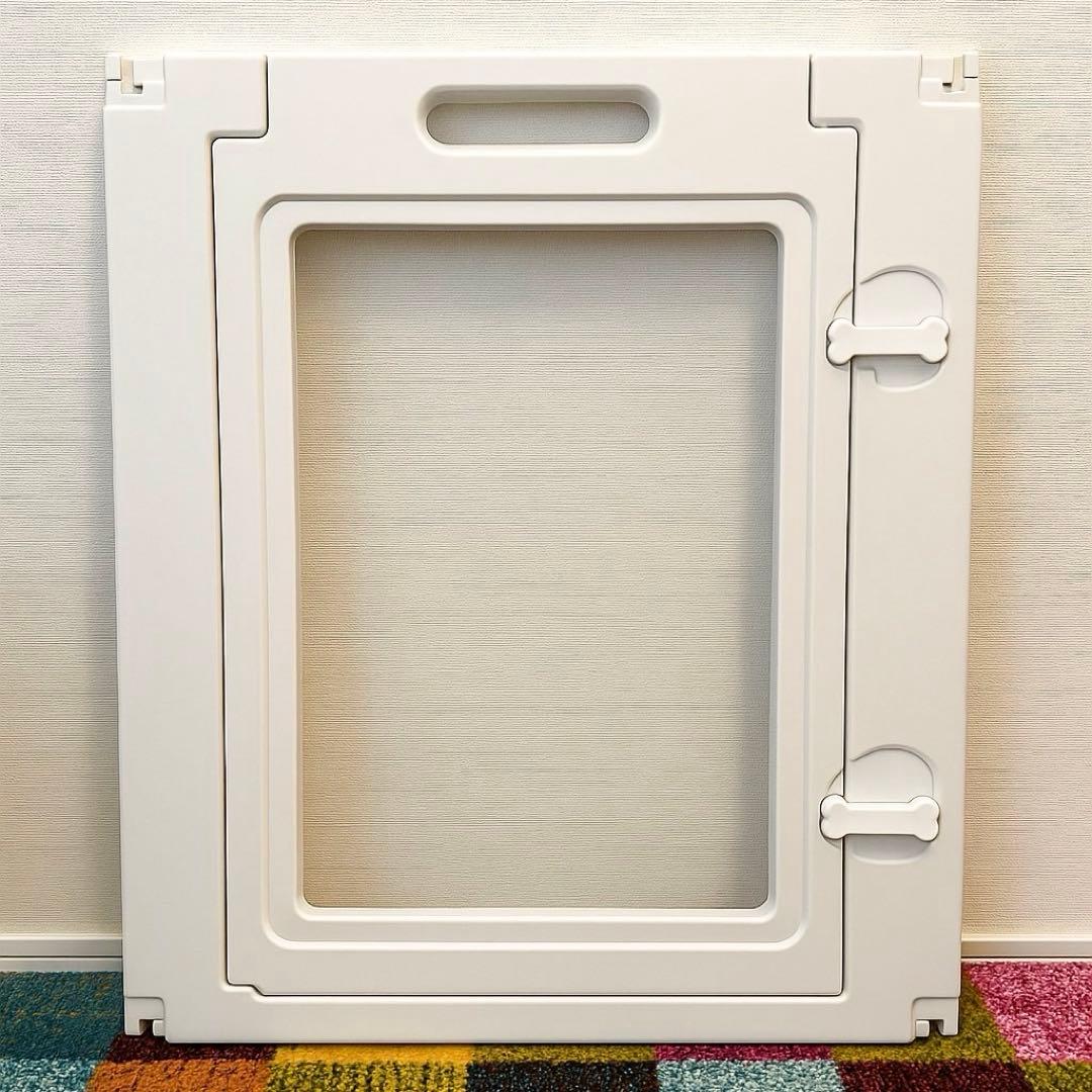 HAKOPE【圧迫感のないクリアサークル】ペットサークル(8面パネル・LOW)