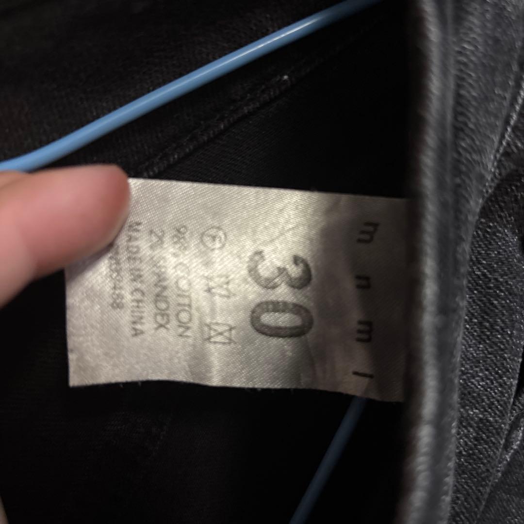 mnml デニム　30インチ