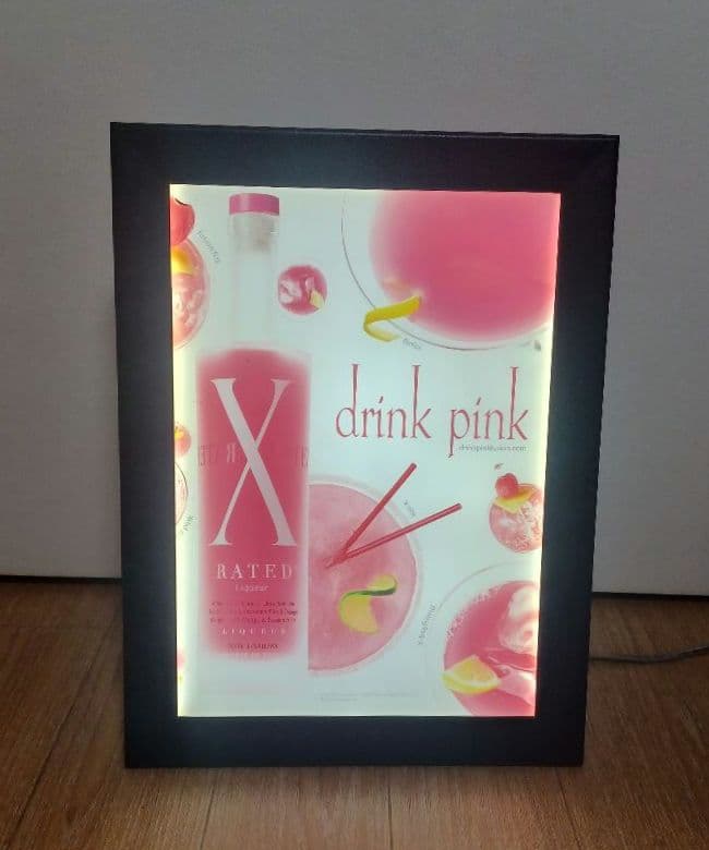 X エックスレイテッド リキュール 非売品 ネオン ライト ネオンサイン 電飾