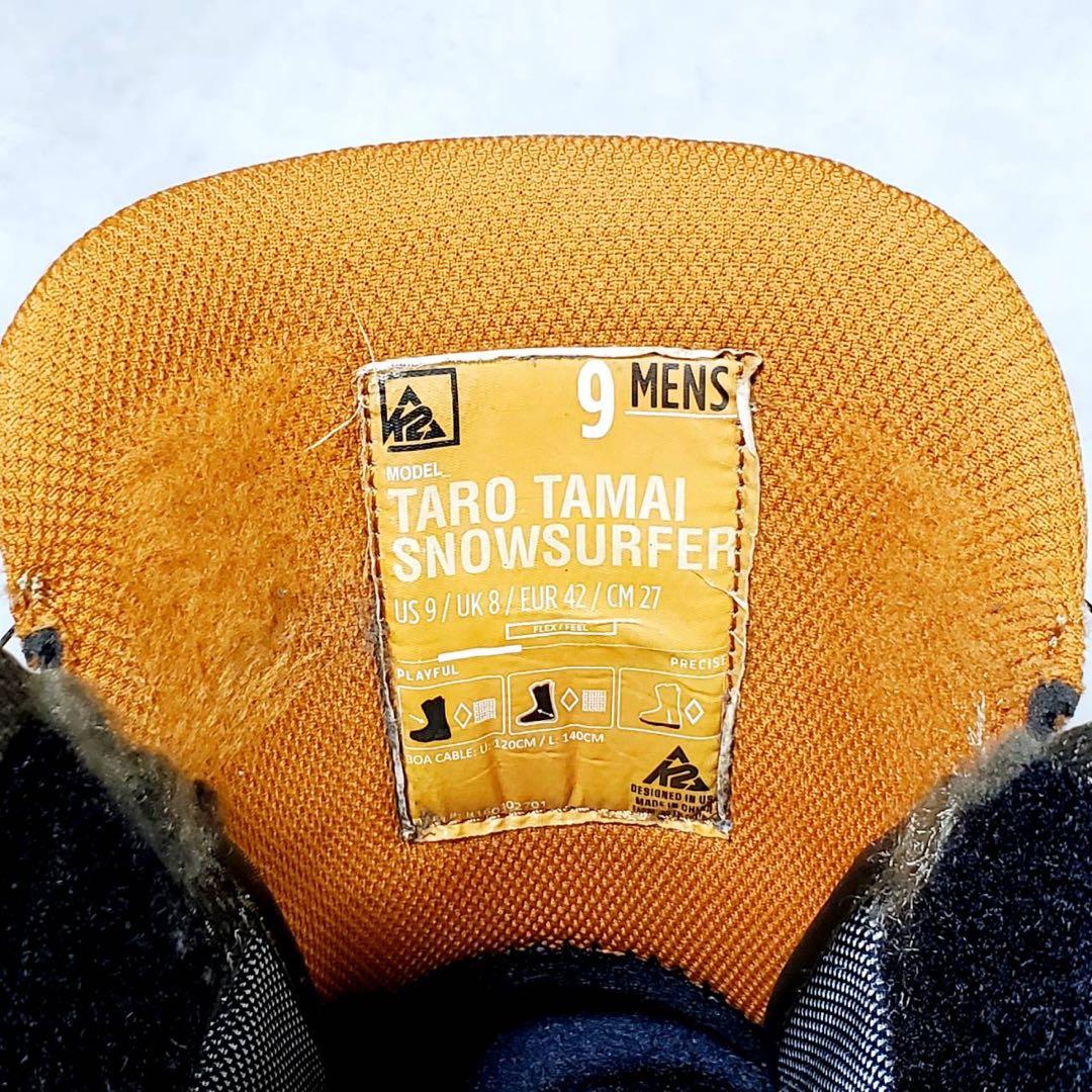 K2 TARO TAMAI SURFER 27cm スノーボードブーツ