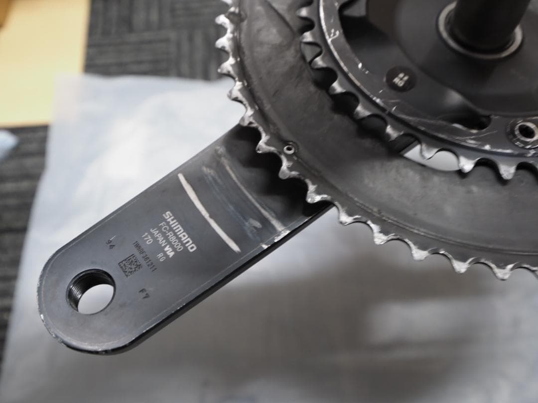 シマノ アルテグラ クランク 11速 50-34 FC-R8000 170ｍｍ