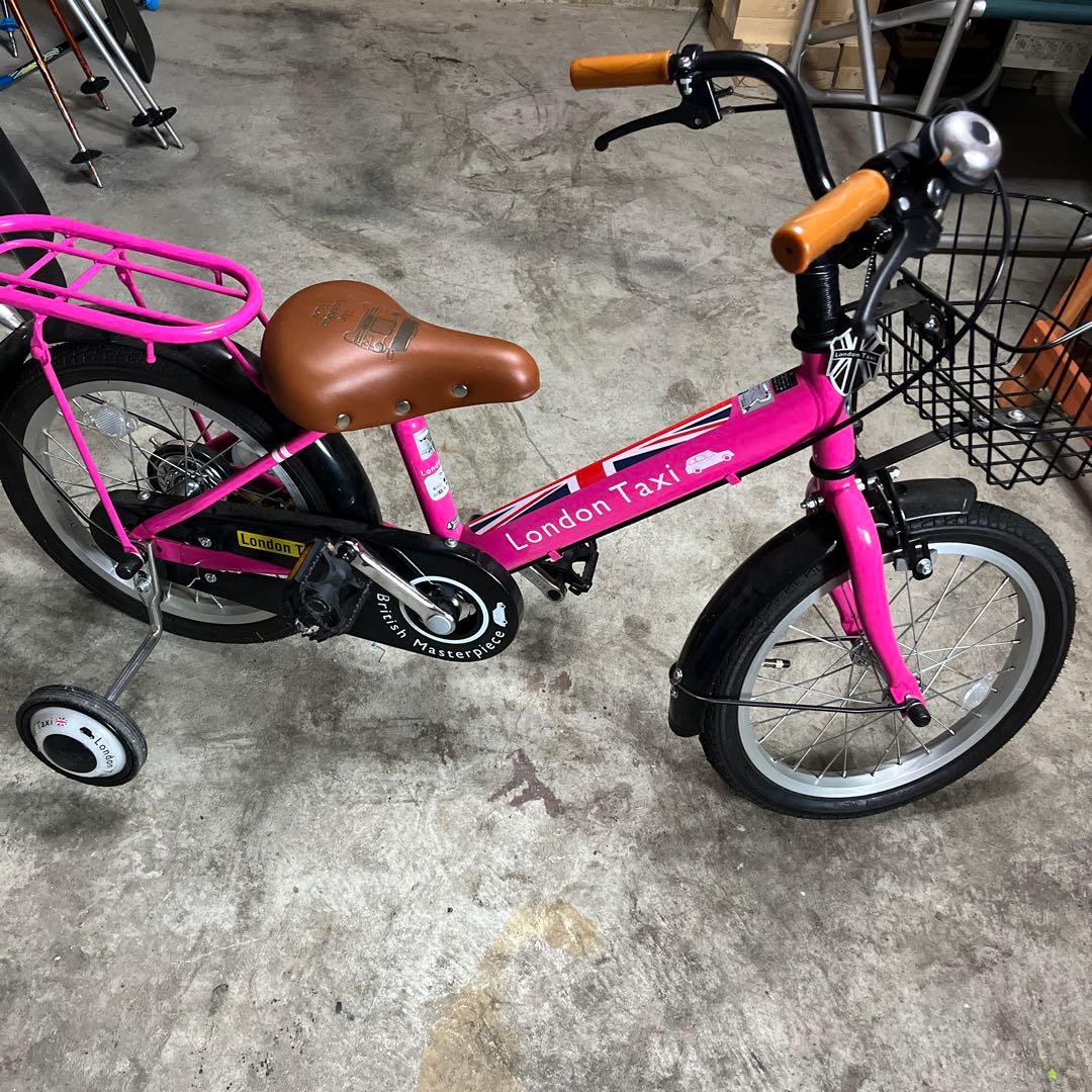 子供用自転車　16インチ　ピンク