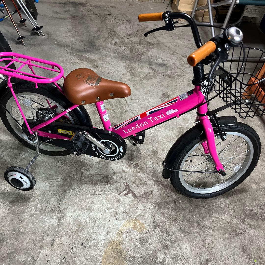 子供用自転車　16インチ　ピンク