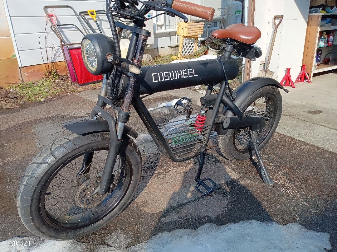 COSWHEEL ミライS 電動アシスト バッテリー無し 充電器ハーネス有り