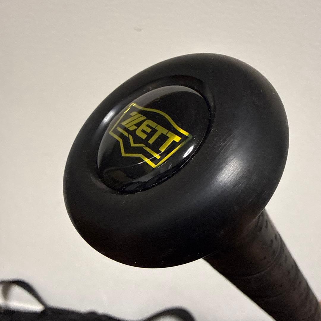 極美品 ZETT MONSTERB.C. モンスターブラックキャノン軟式バット