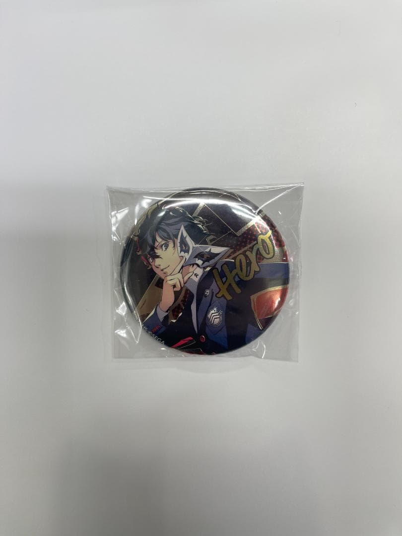 ペルソナ５　楽天コレクション　ジョーカー　缶バッジ