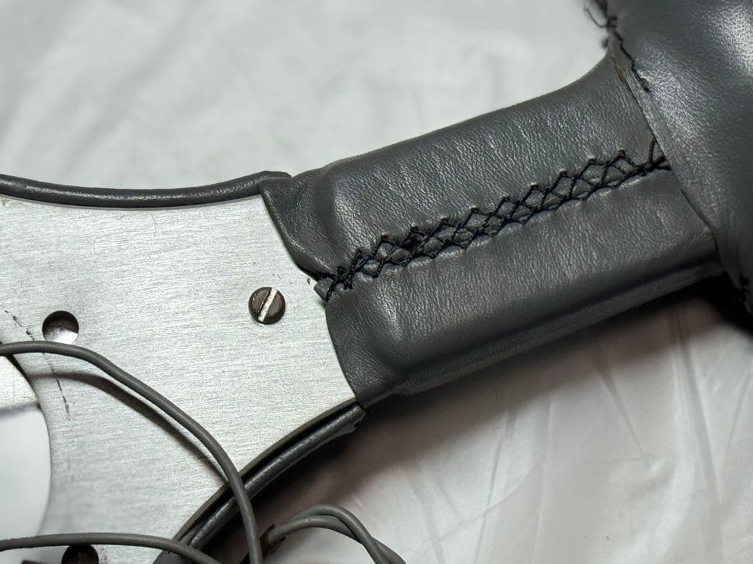 イタルボランテ Pasta レザーステアリング 当時物