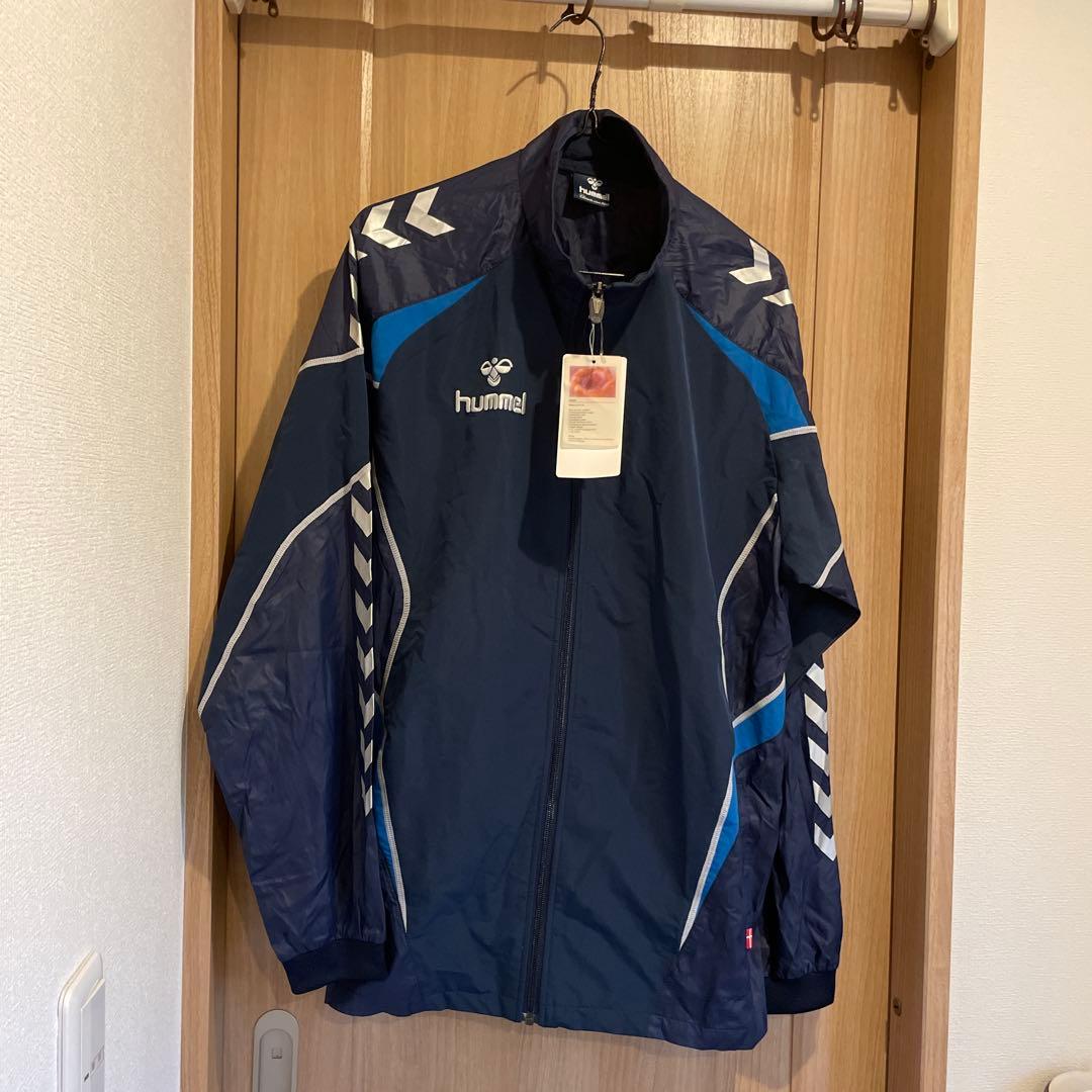 ホ　hummel ネイビーウィンドブレーカー