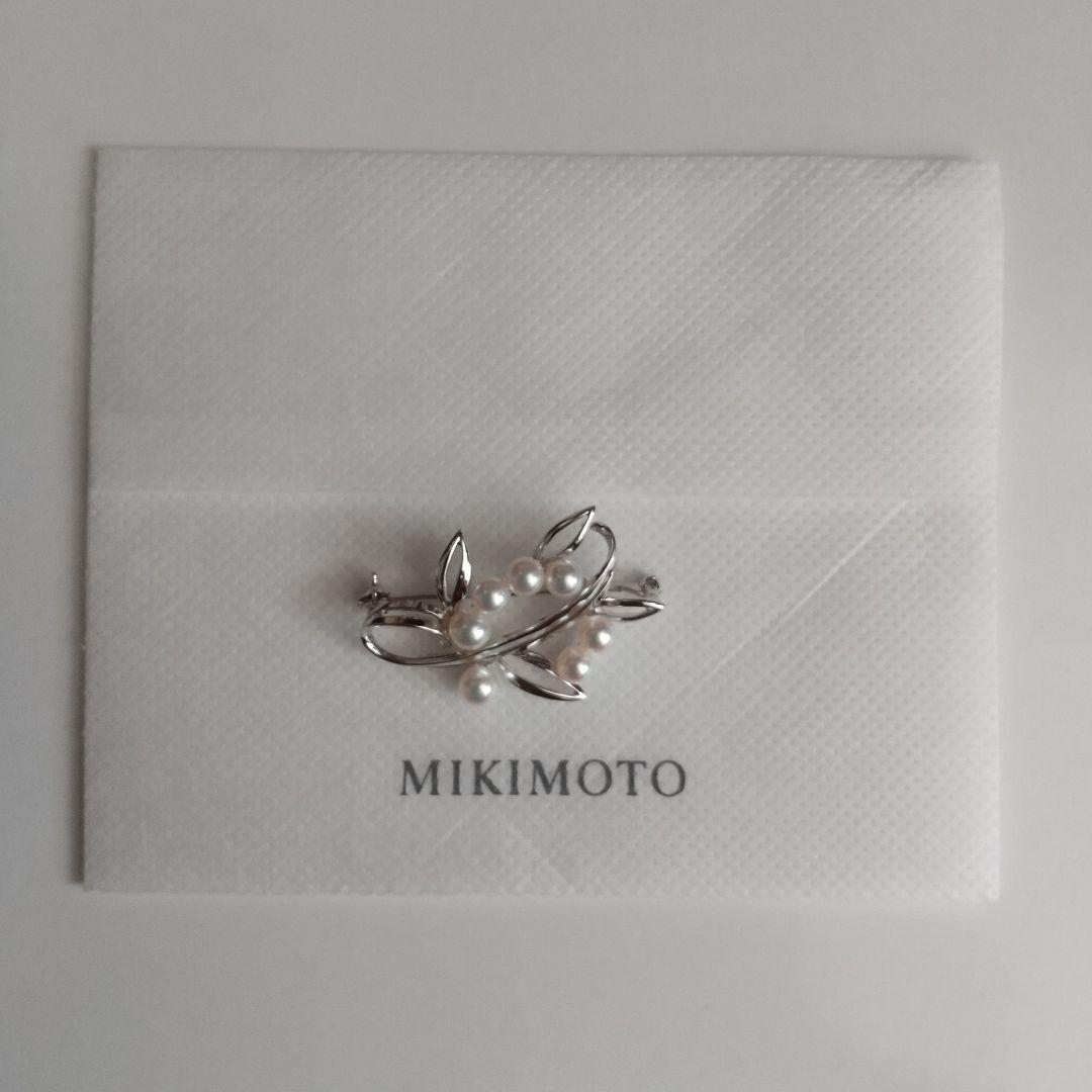MIKIMOTO 　ｍキモト　パール 真珠 ブローチ