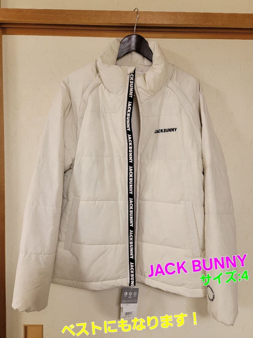 【SALE】Jack Bunny!! ジャケット ホワイト (メンズS)
