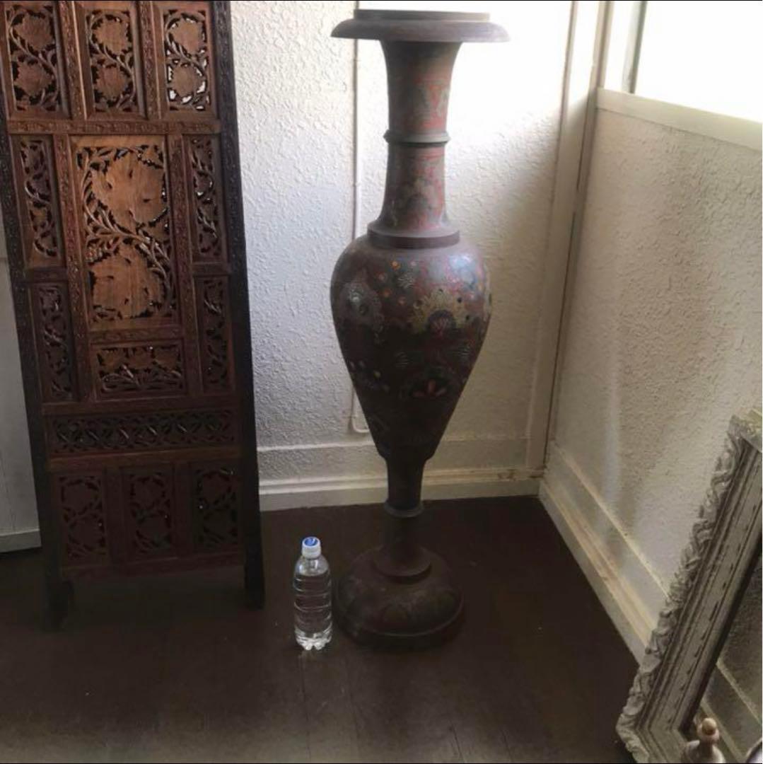 大壺　アジア　中近東　インド　エスニック 真鍮制