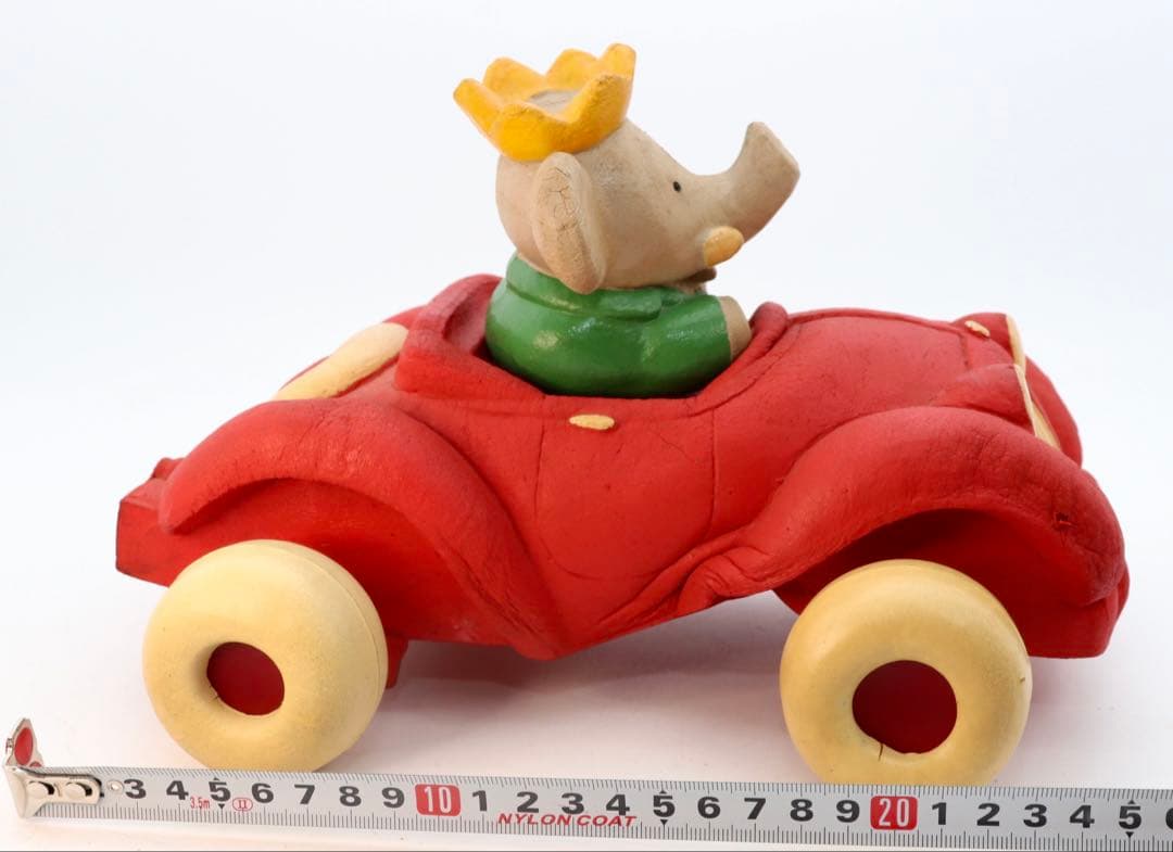 象のババール BENDY スクイーズ レアアイテム 全長約25cm ビンテージ品