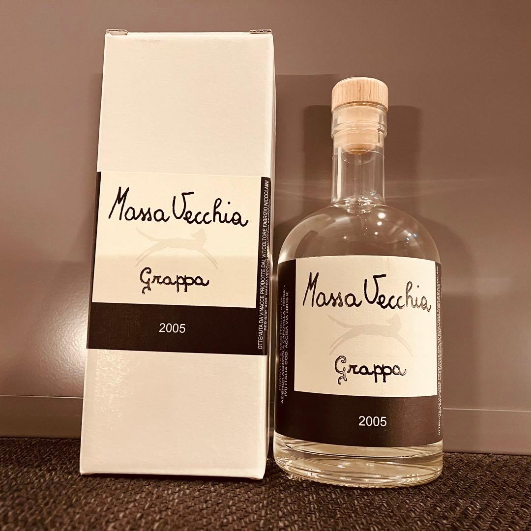 マッサ ヴェッキア グラッパ 2005年 500ml 箱付き