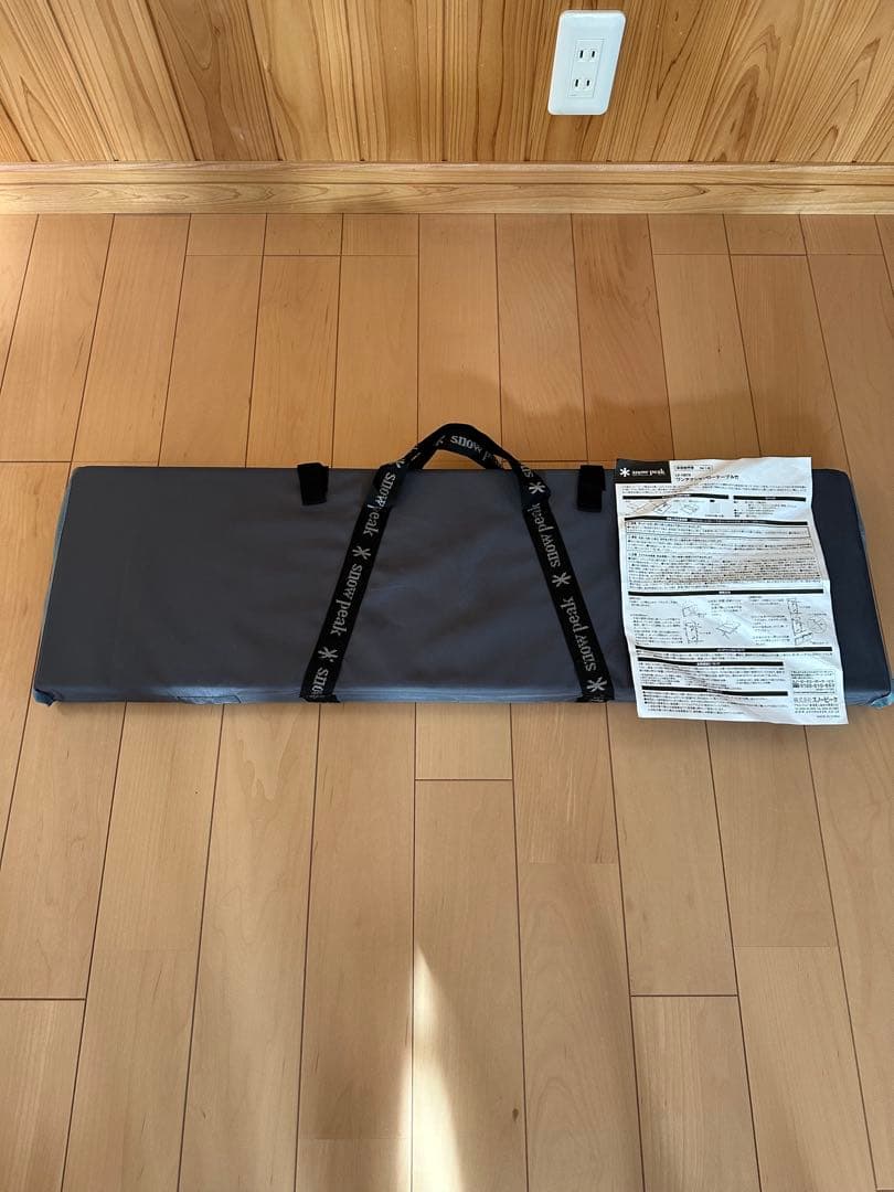 スノーピーク ワンアクションローテーブル竹