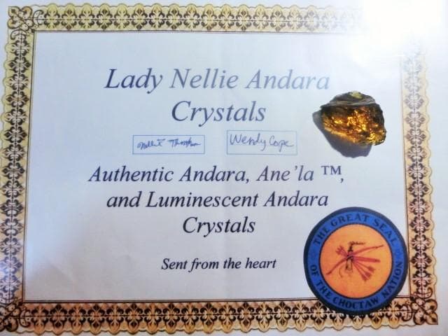 【アンダラ クリスタル】ブラウン アースキーパー