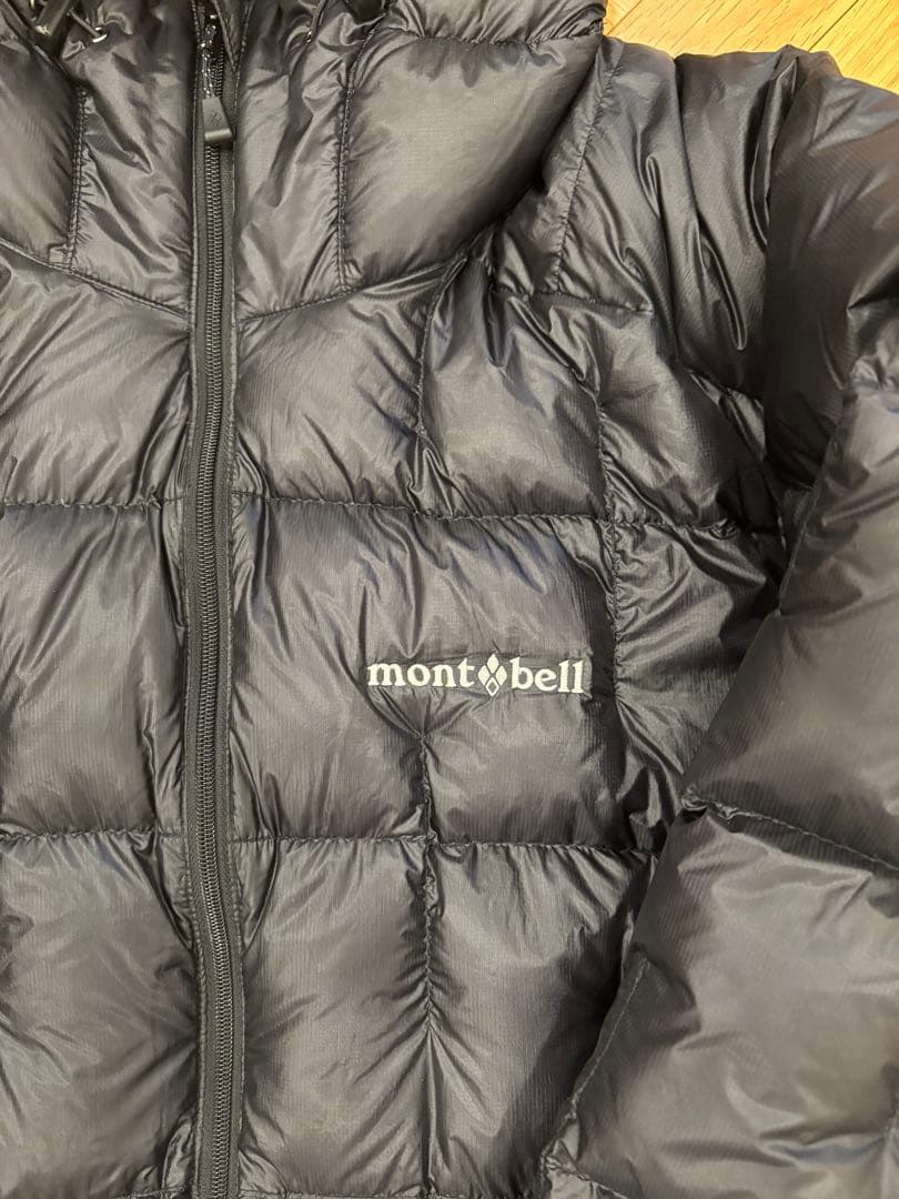 モンベル プラズマ1000 アルパイン ダウンパーカ L ブラック