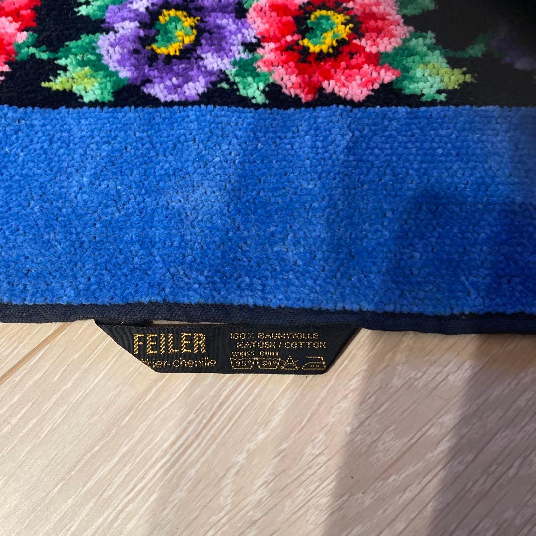 FEILER 花柄刺繍 バスタオル C-TK 2125