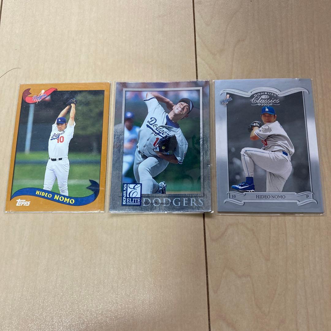 激レアドジャース！超レジェンド野茂英雄メジャー先駆者プレミアカード