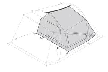 TOKYO CRAFTS テンビシェルター ３点セット