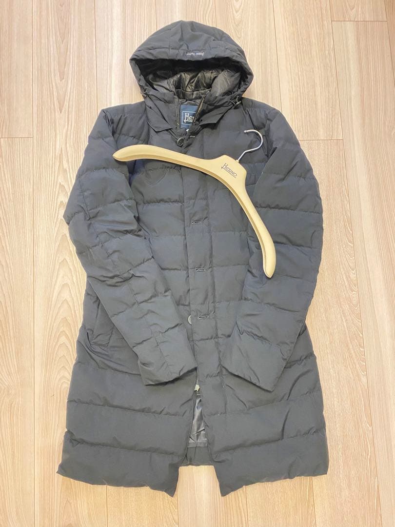 今週迄⭐︎クリーニング済⭐︎Herno Laminar ブラックダウンジャケット