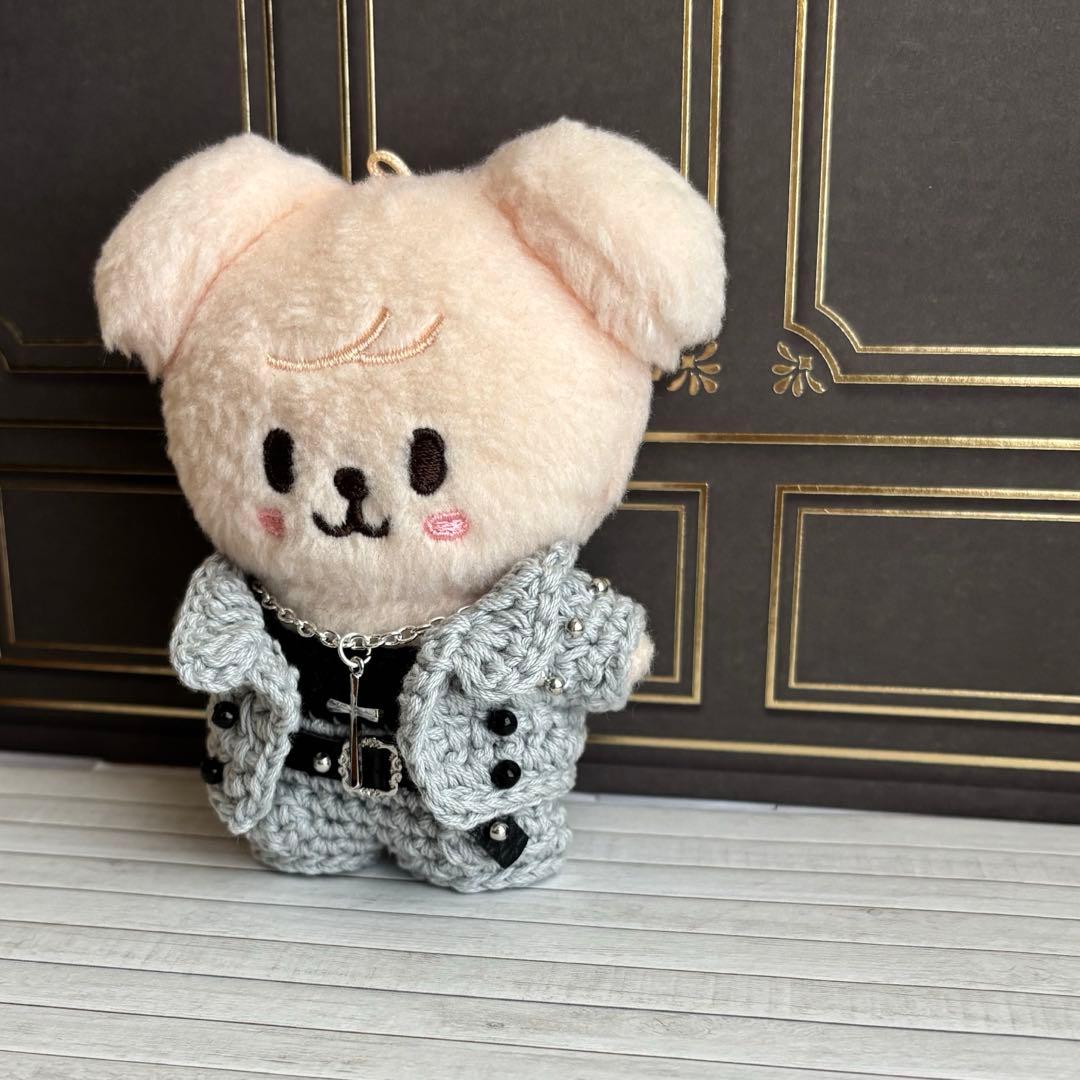 ゆうち様⓵⓶skzoo10cm ぬいぐるみ用　衣装　3点