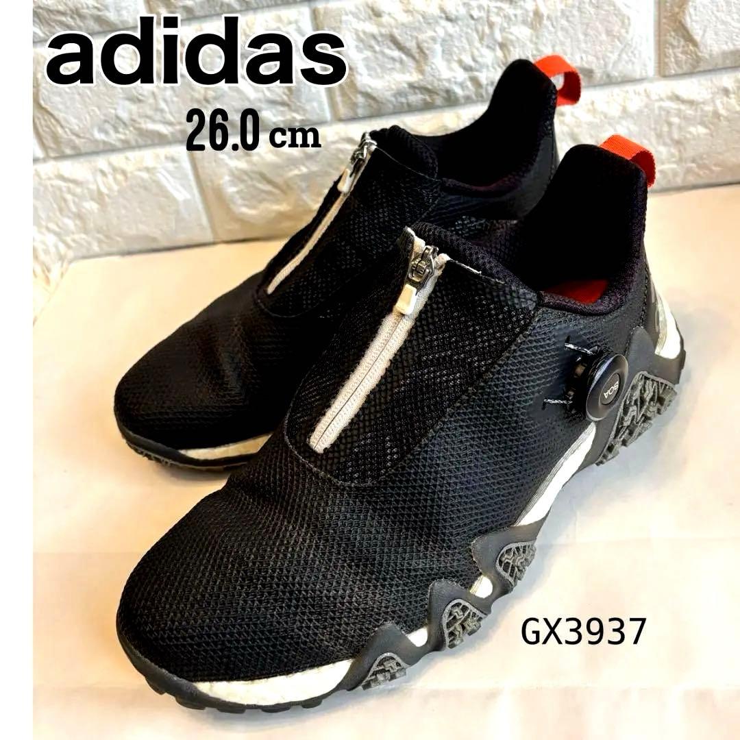 美品　adidas GX3937 ゴルフシューズ コードカオス22 BOA 26