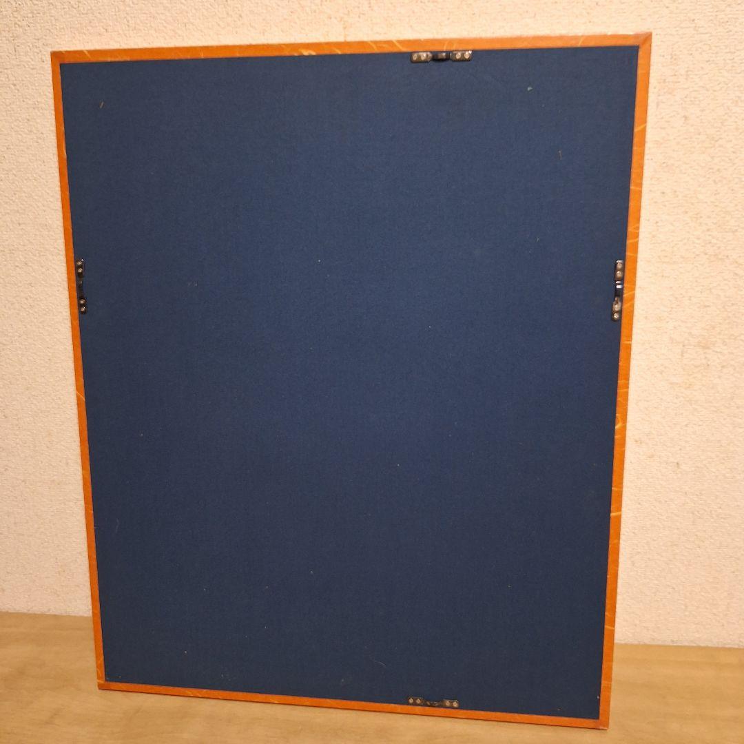 書道　額縁　木製　縦長　未使用　アート　版画　高級