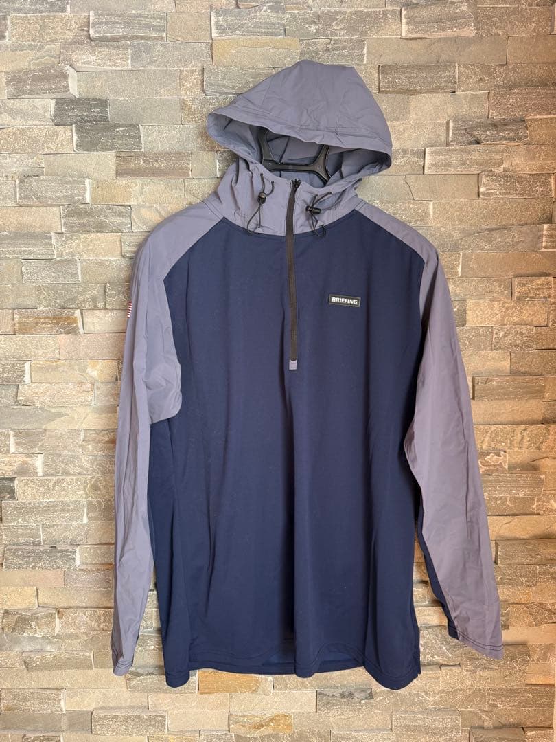 ブリーフィング　ゴルウェア　薄手　パーカー