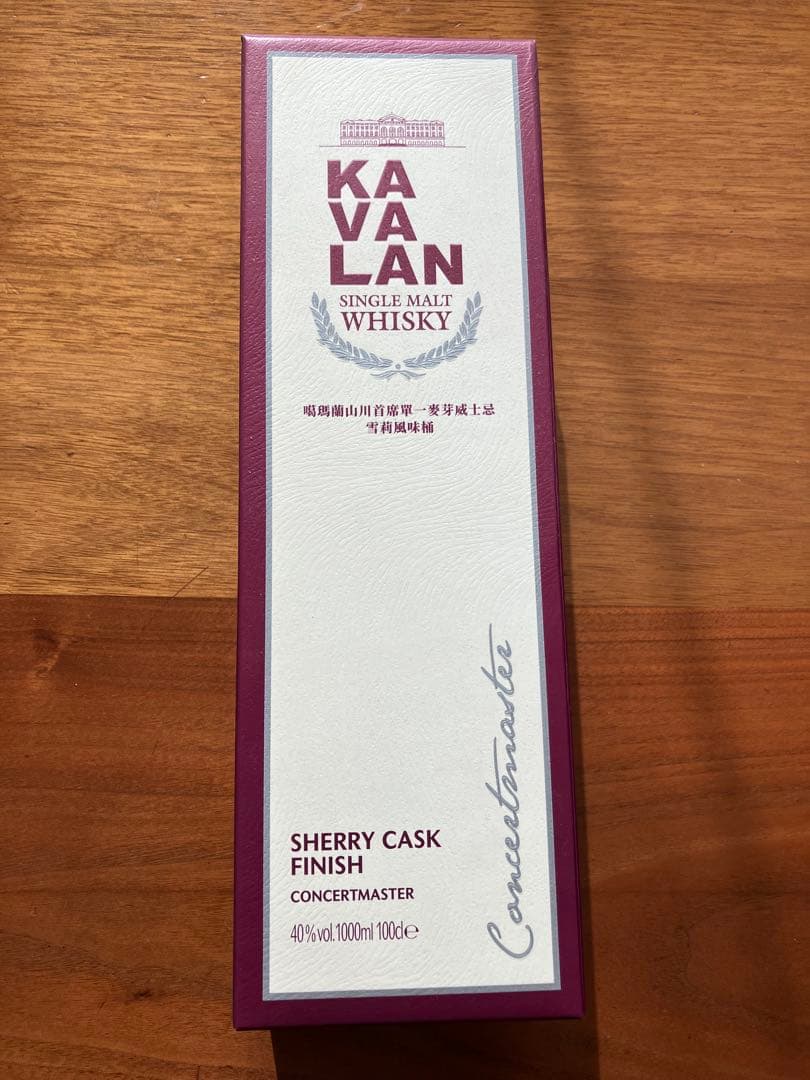 KAVALAN シングルモルトWHISKY SHERRY CASK 1000ml