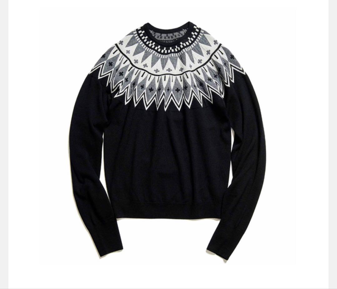 uniform experiment ノルディック セーター 藤原ヒロシ