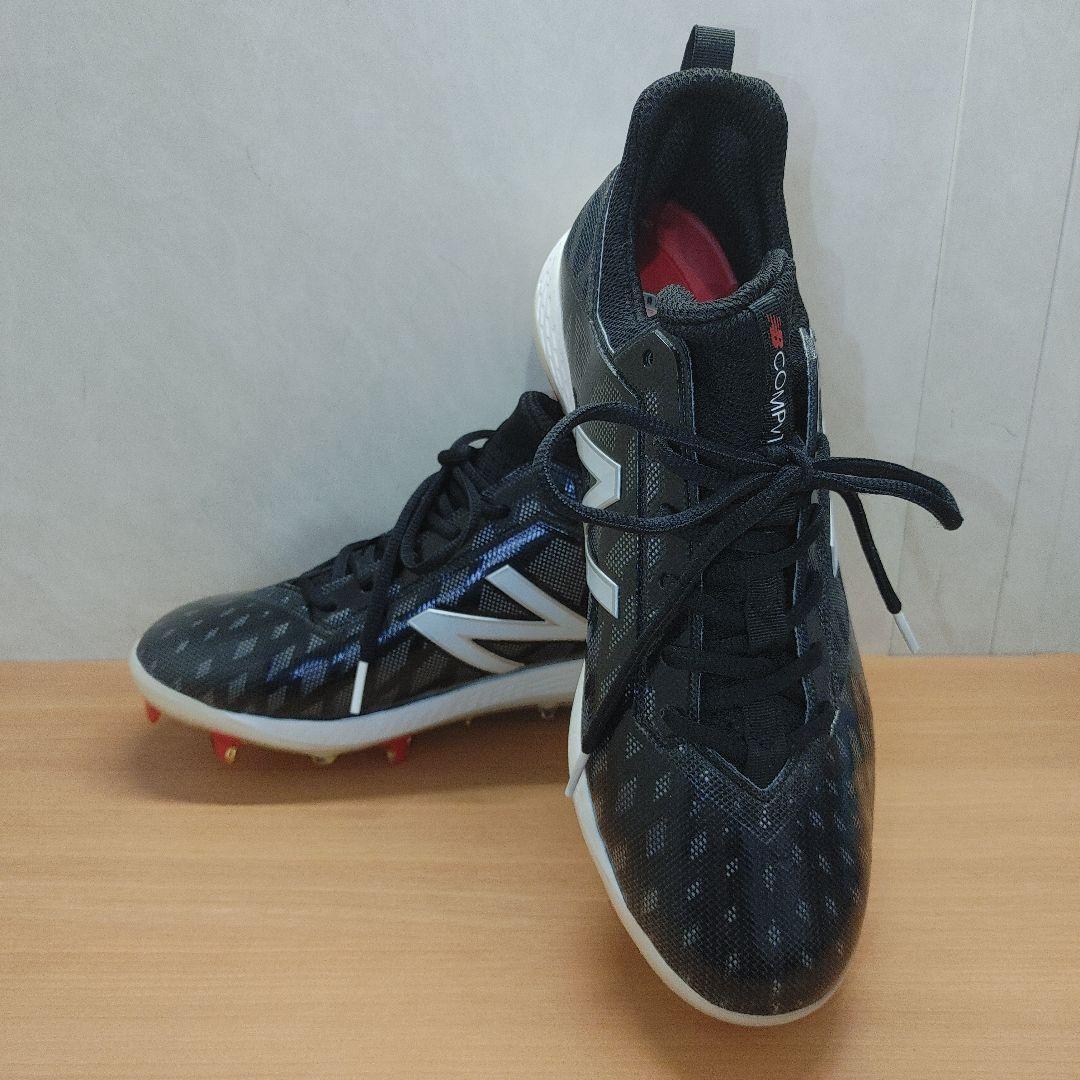 ニューバランス　野球　スパイク 26.5センチ　ポイント　ブラック