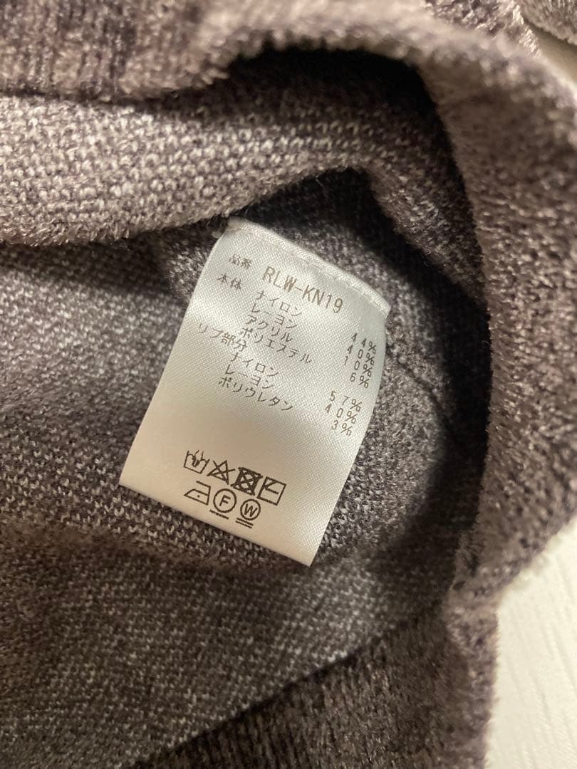 【美品】Resurrection レザレクション　ハイネックセーター グレー