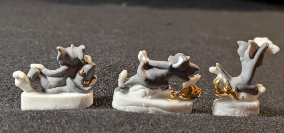 【超レア】陶製ミニチュア フェーヴ トムとジェリー コレクション 9個セット ⑯