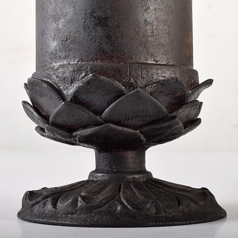 仏教美術　古銅　佛経筒　時代箱　M　R8290