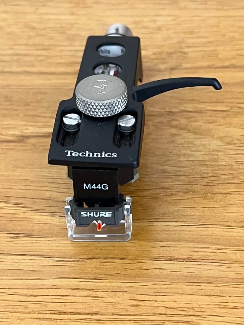 SHURE カートリッジ M44G Technics ヘッドシェル 追加ウェイト