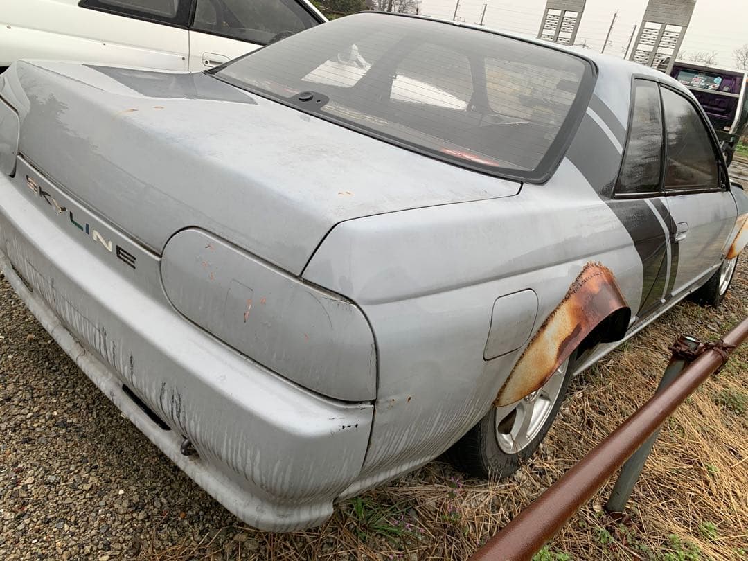 HCR32 スカイライン 書類付き ボディ フレーム 箱 BNR32 R32