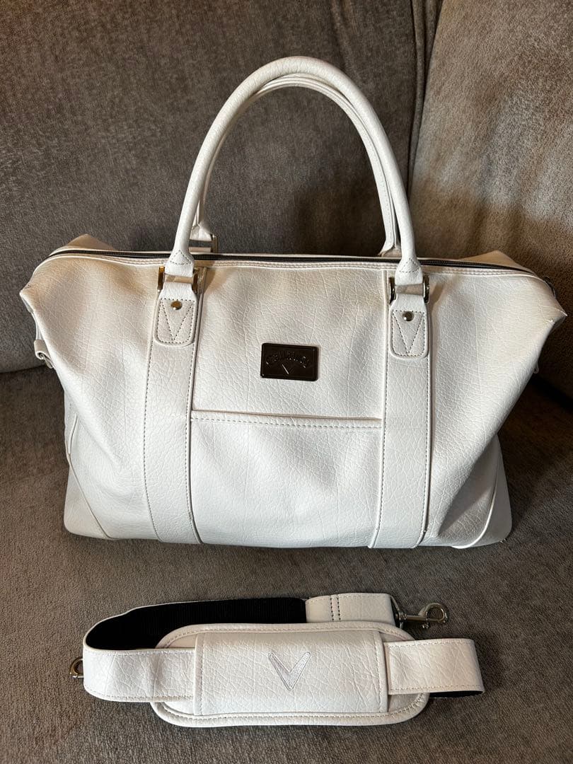 Callaway キャロウェイ ゴルフバッグ ボストンバッグ ホワイト 白