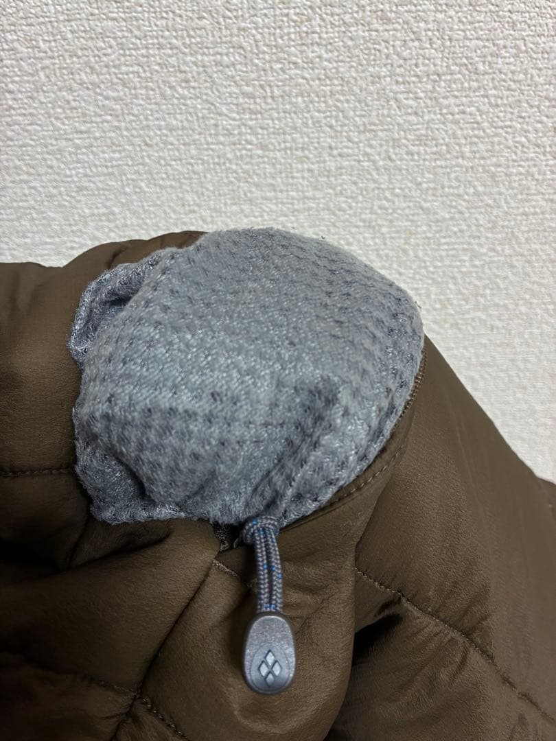 montbell モンベル ダウンジャケット キャスティングパーカー ブラウン