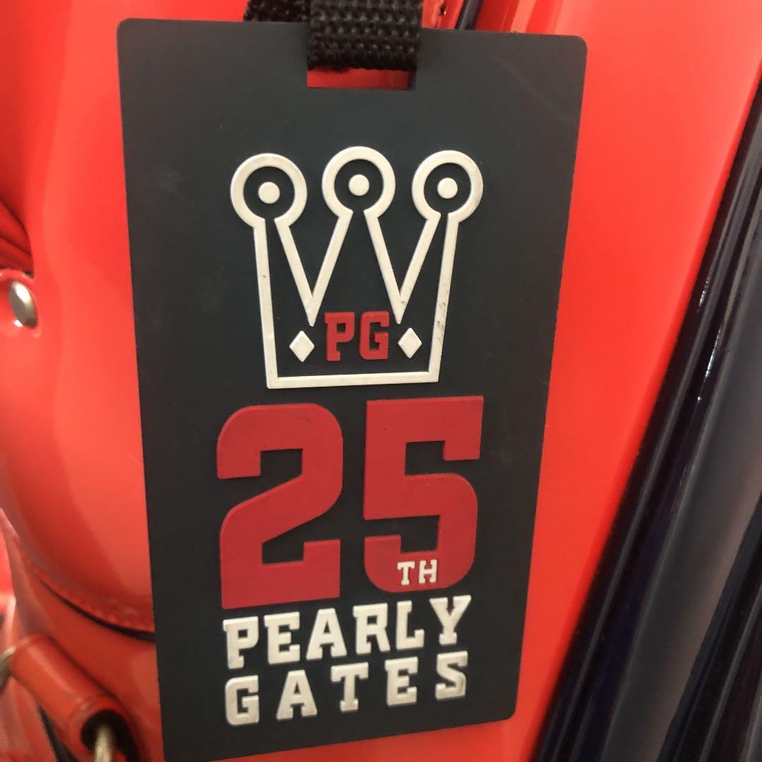 レア❣️PEARLY GATES❗️早い者勝ち❗️25周年メモリアルキャディバッグ❗️