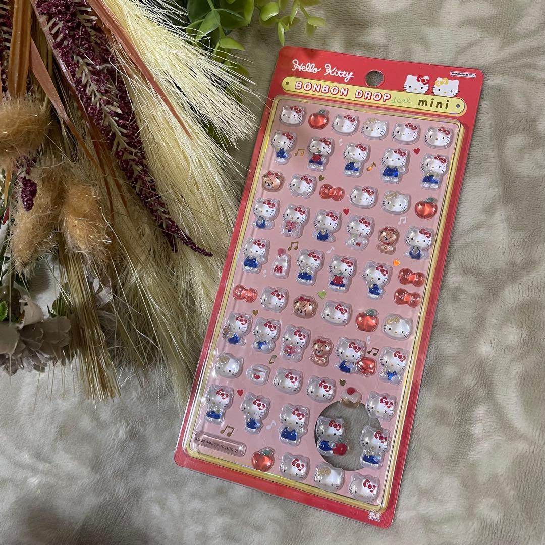 【正規品】ボンボンドロップシール　ミニ　ハピダン　クロミ　プリン　キティ　大